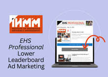 Load image into Gallery viewer, E-Newsletter Ad in EHS Professional / Lower Leaderboard