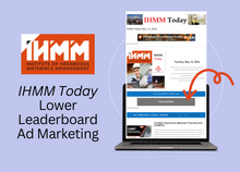 Load image into Gallery viewer, E-Newsletter Ad in IHMM Today / Lower Leaderboard