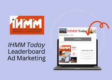 Load image into Gallery viewer, E-Newsletter Ad in IHMM Today/ Leaderboard