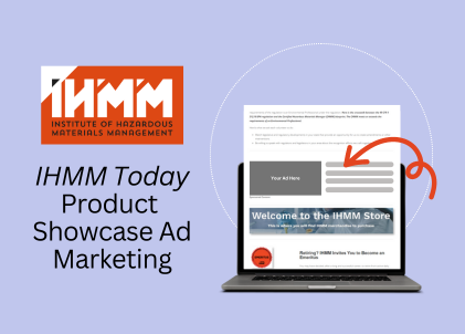 E-Newsletter Ad in IHMM Today/ Product Showcase