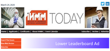 Load image into Gallery viewer, E-Newsletter Ad in IHMM Today / Lower Leaderboard